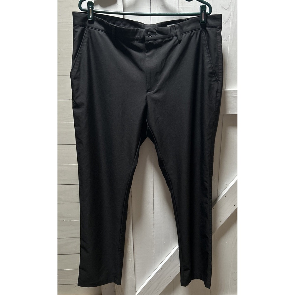 Greg Norman Men's Golf Pants Black Golf Casual Men's Size 38x32